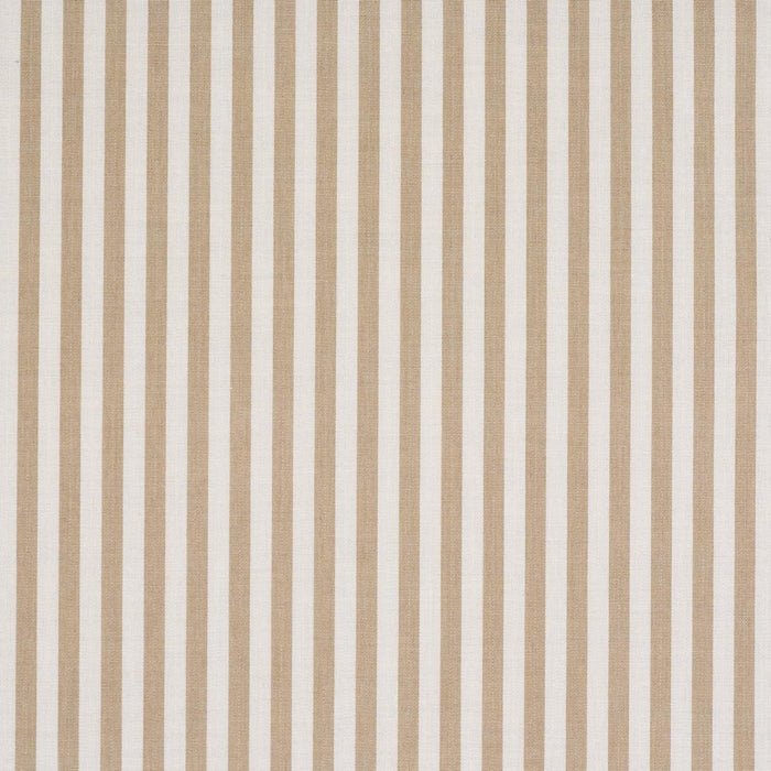 Schumacher Hanson Indoor/Outdoor Stripe Narrow Sand Fabric 85810