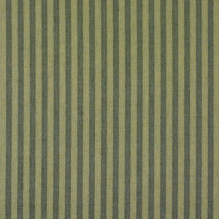 Schumacher Hanson Indoor/Outdoor Stripe Narrow Green Fabric 85815
