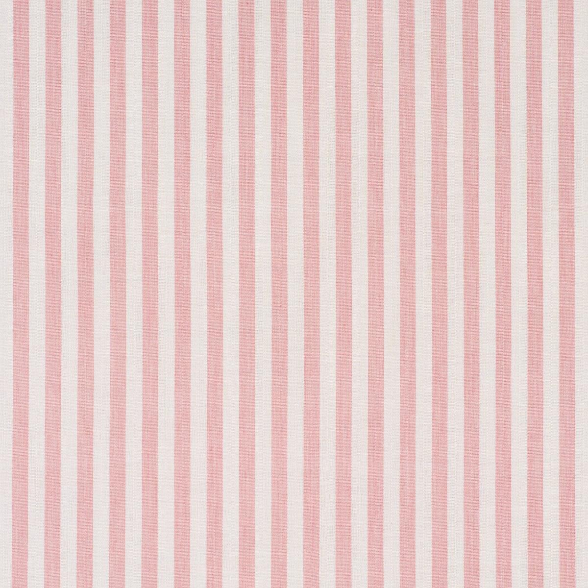 Schumacher Hanson Indoor/Outdoor Stripe Narrow Pink Fabric 85817