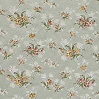 Schumacher Spitalfields Bouquet Robin'S Egg Fabric 85821