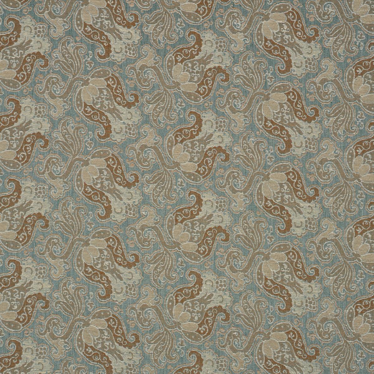 Schumacher Tulipano Fountain Fabric Sample 85831