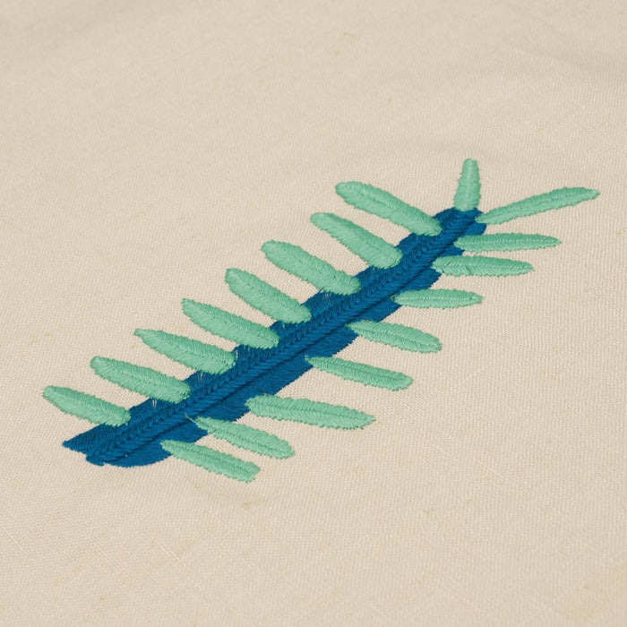 Schumacher Tropical Trees Brown Fabric 85850