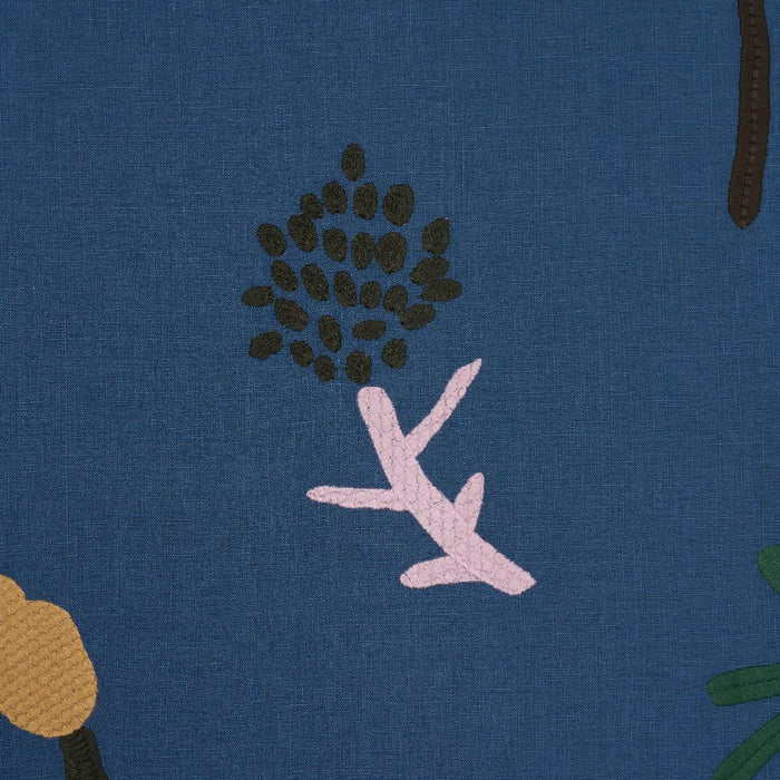 Schumacher Tropical Trees Sky Fabric 85852