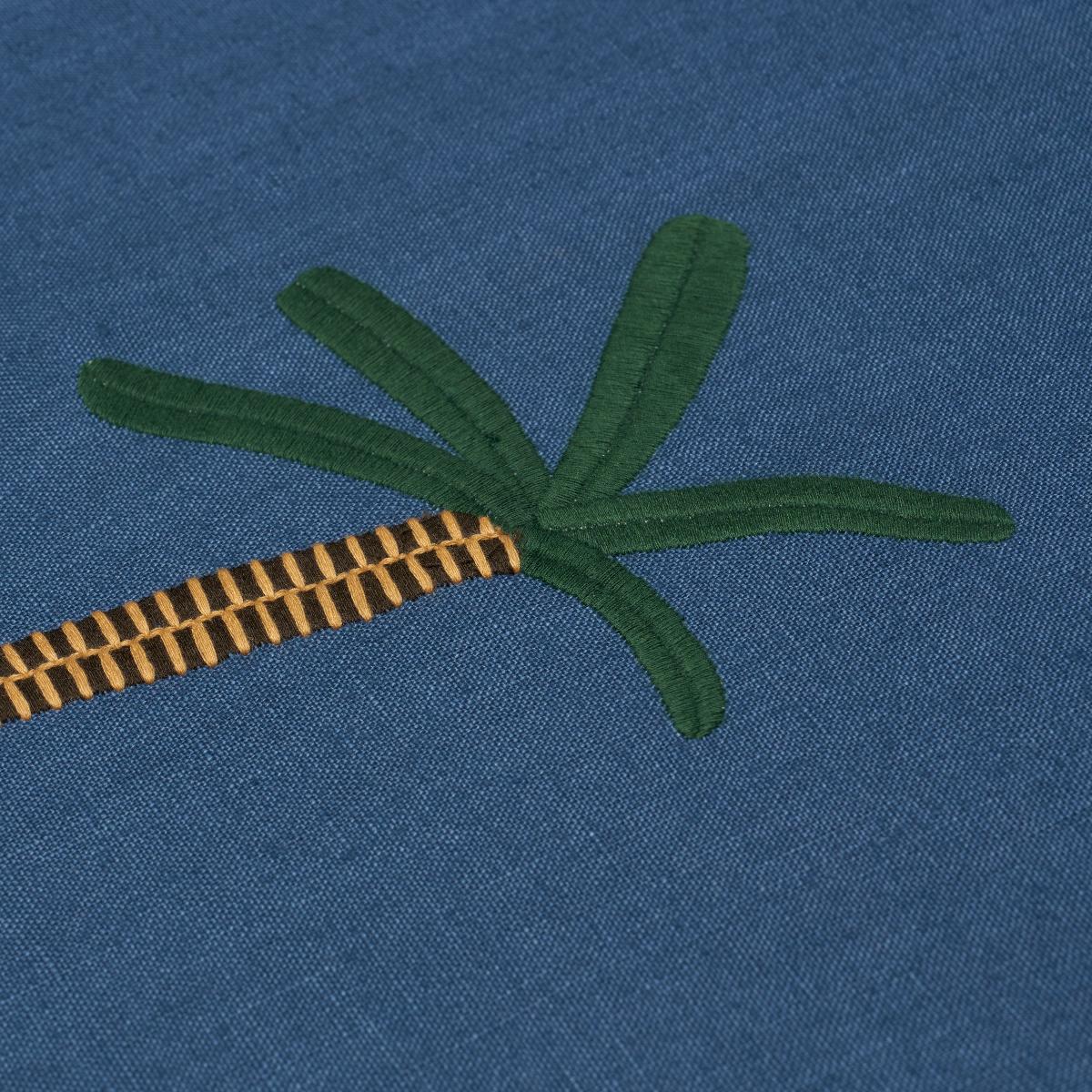 Schumacher Tropical Trees Sky Fabric 85852