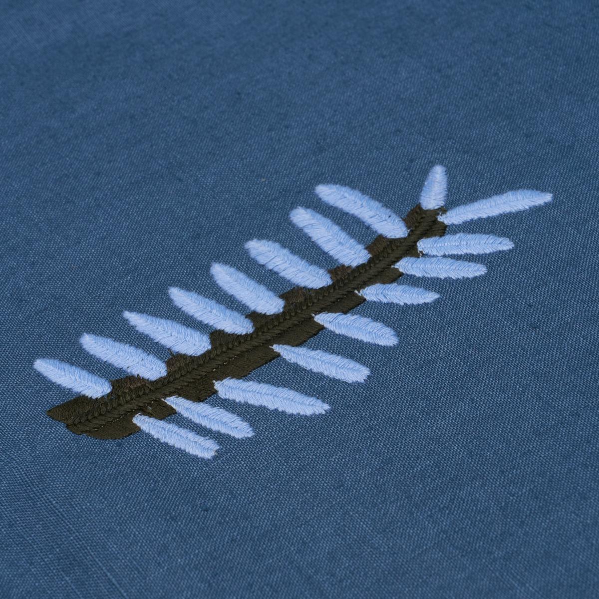 Schumacher Tropical Trees Sky Fabric 85852