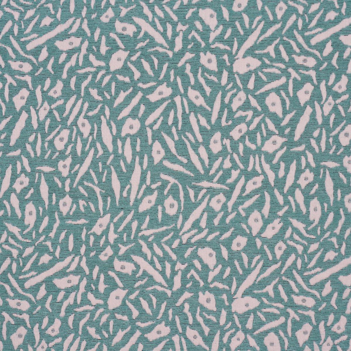 Schumacher Jungle Moss Blue Fabric 85862