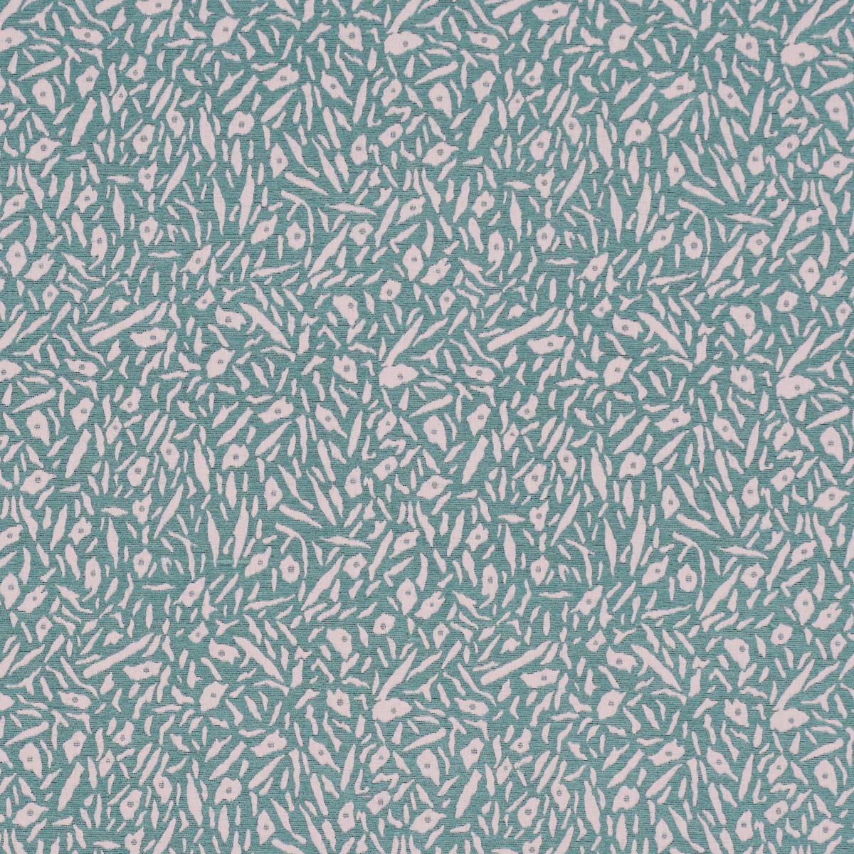 Schumacher Jungle Moss Blue Fabric 85862