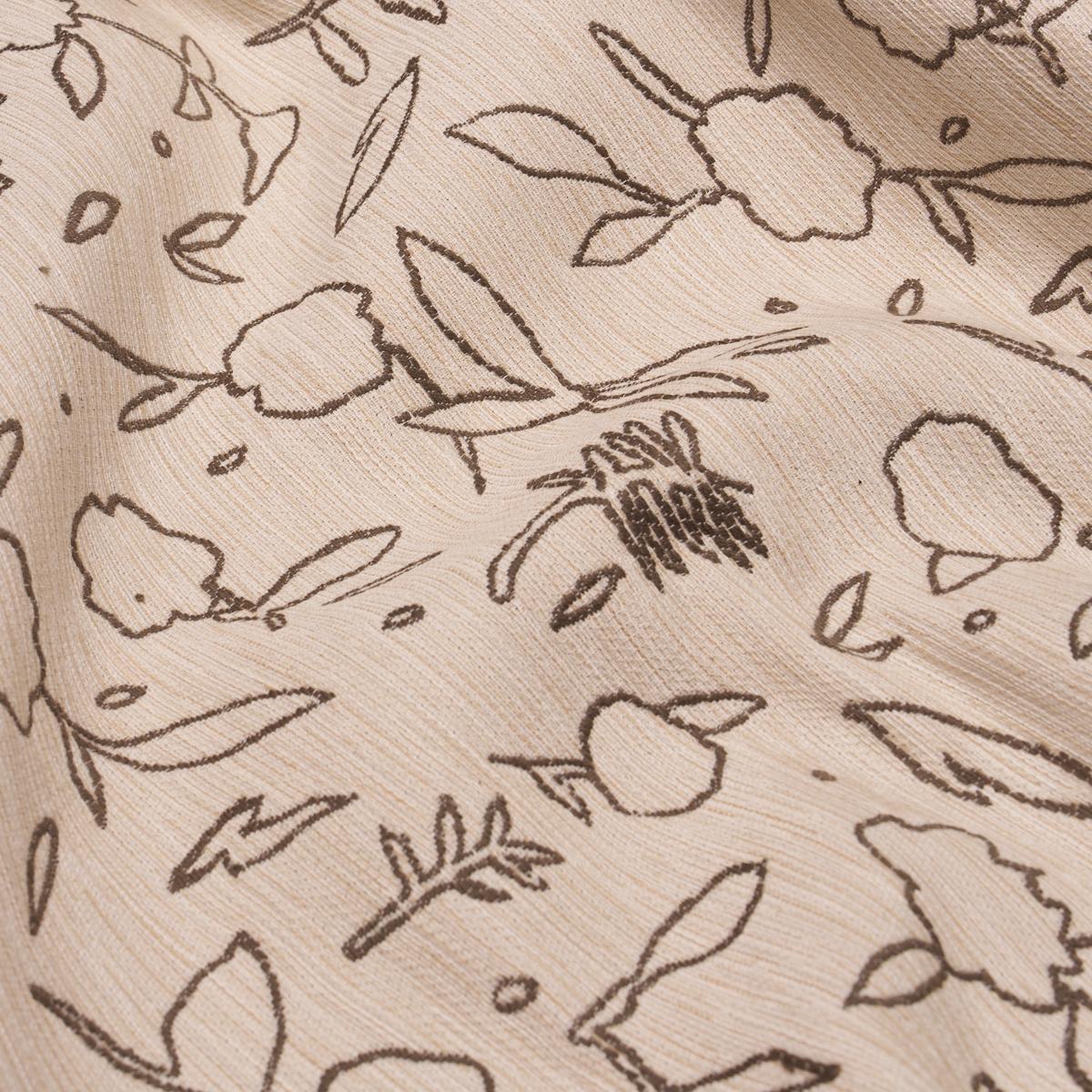 Schumacher Jungle Vine Cream Fabric 85870