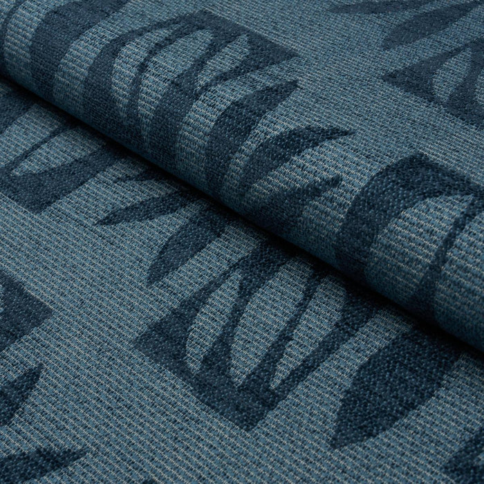 Schumacher Banana Leaf Cut Out Yellow Fabric Sample 85880