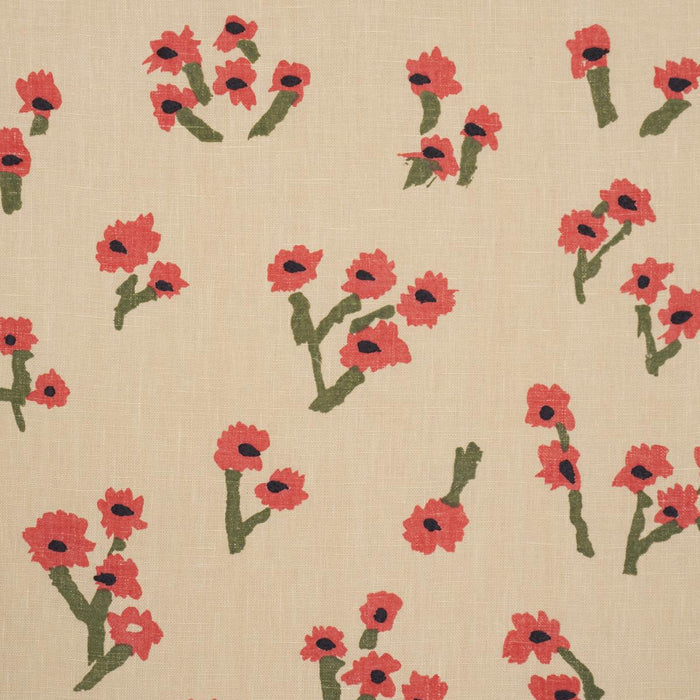 Schumacher Rosie Posy Blue Fabric Sample 85901