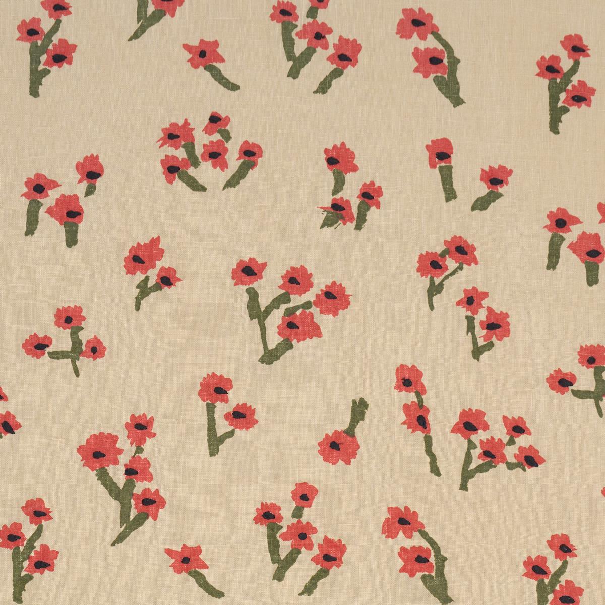 Schumacher Rosie Posy Blue Fabric 85901