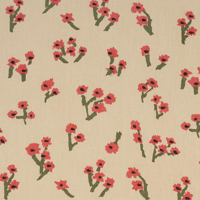 Schumacher Rosie Posy Blue Fabric Sample 85901