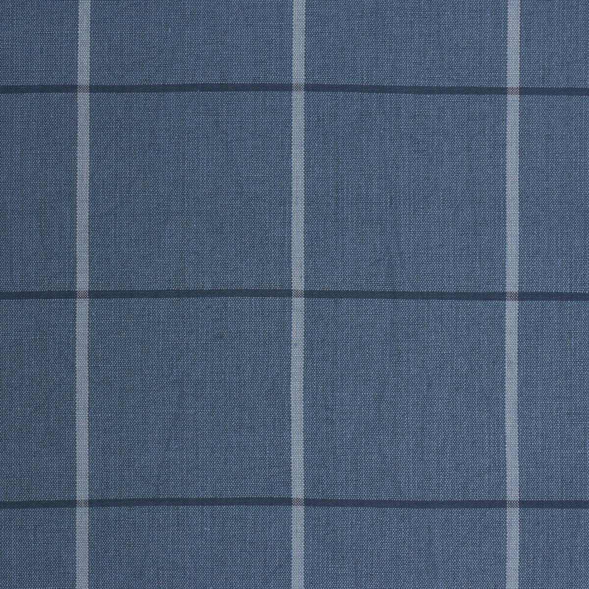 Schumacher Taos Grid Chestnut Fabric 85911