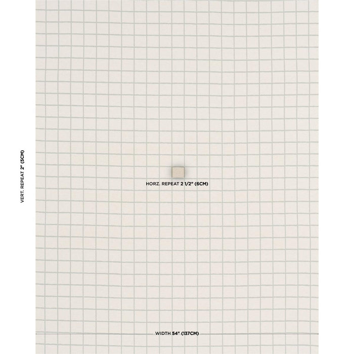Schumacher Tucson Grid Petal Fabric Sample 85922