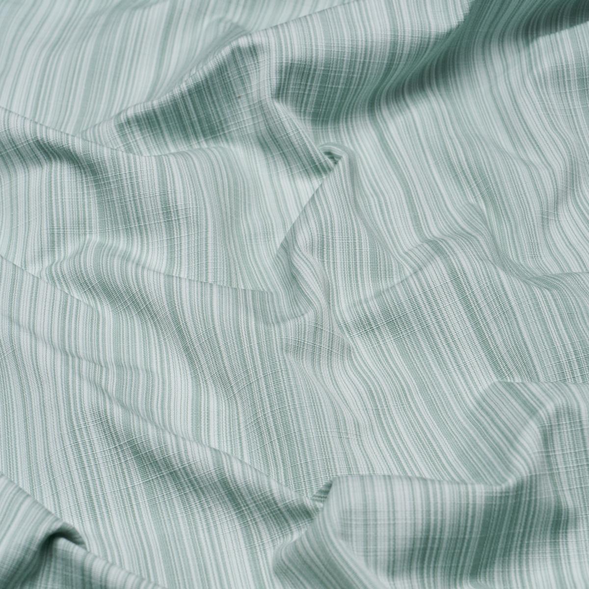 Schumacher Gracie Solid Strie Mint Green Fabric 85931