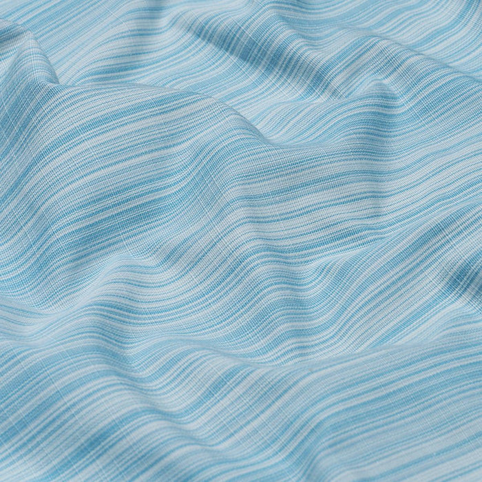 Schumacher Gracie Solid Strie Robin's Egg Blue Fabric 85932