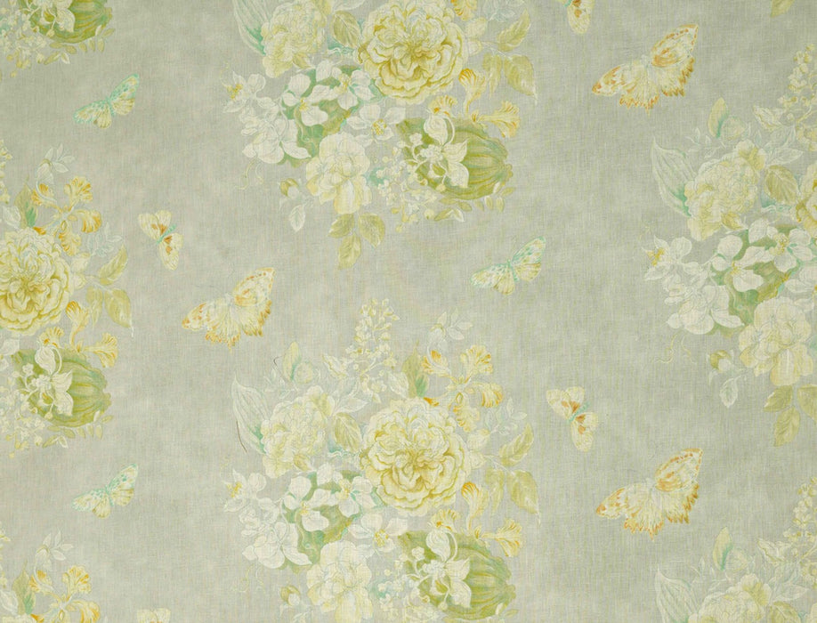 No.9 Thompson Jim'S Garden Silver Fabric Sample N9012042007O