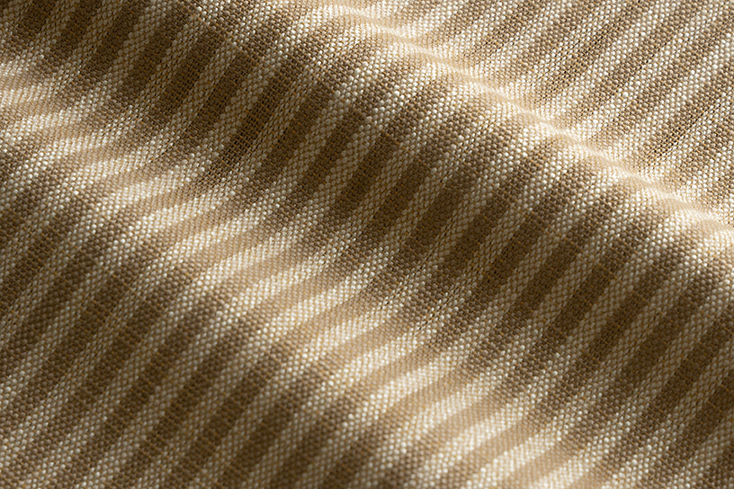 Perennials Tatton Stripe Beeswax Fabric 860-725