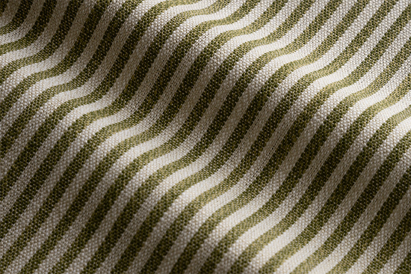 Perennials Tatton Stripe Chartreuse Fabric 860-749