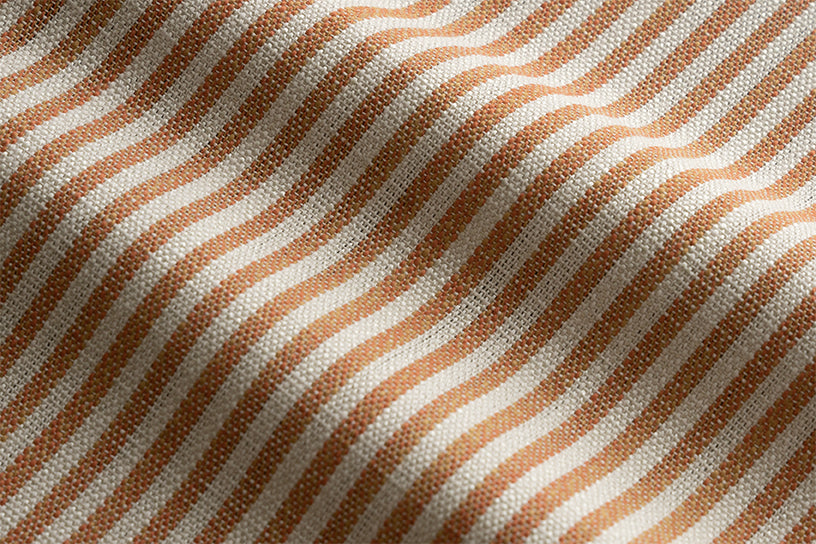 Perennials Tatton Stripe Saffron Fabric 860-785