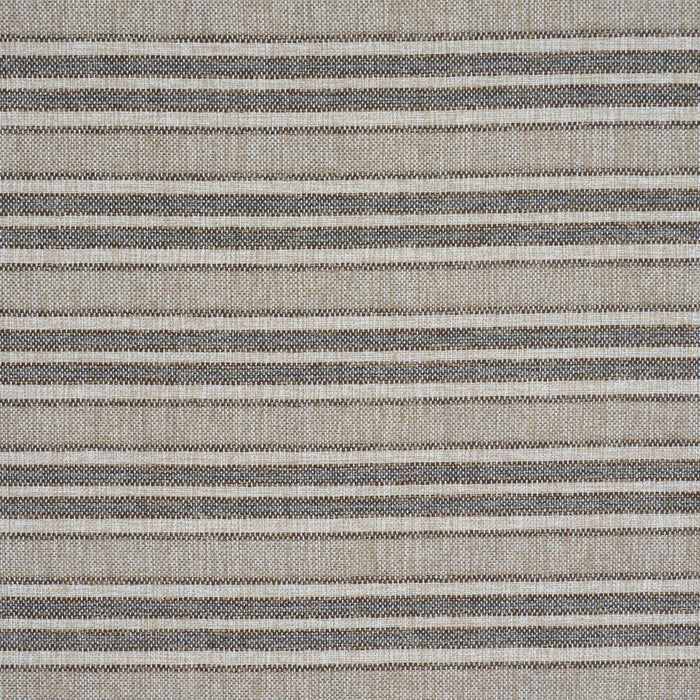 Schumacher Even Keel Outdoor Stripe Greige Fabric Sample 86030