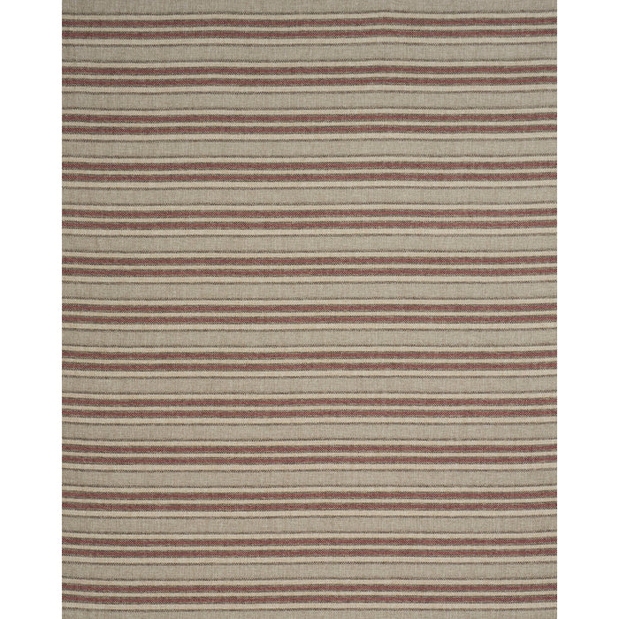 Schumacher Even Keel Outdoor Stripe Rust Fabric 86031