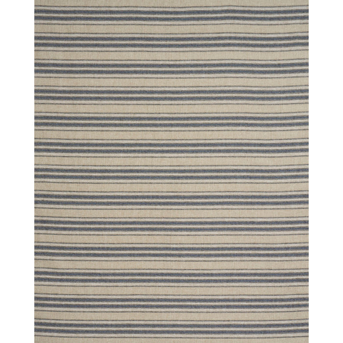 Schumacher Even Keel Outdoor Stripe Navy Fabric 86032