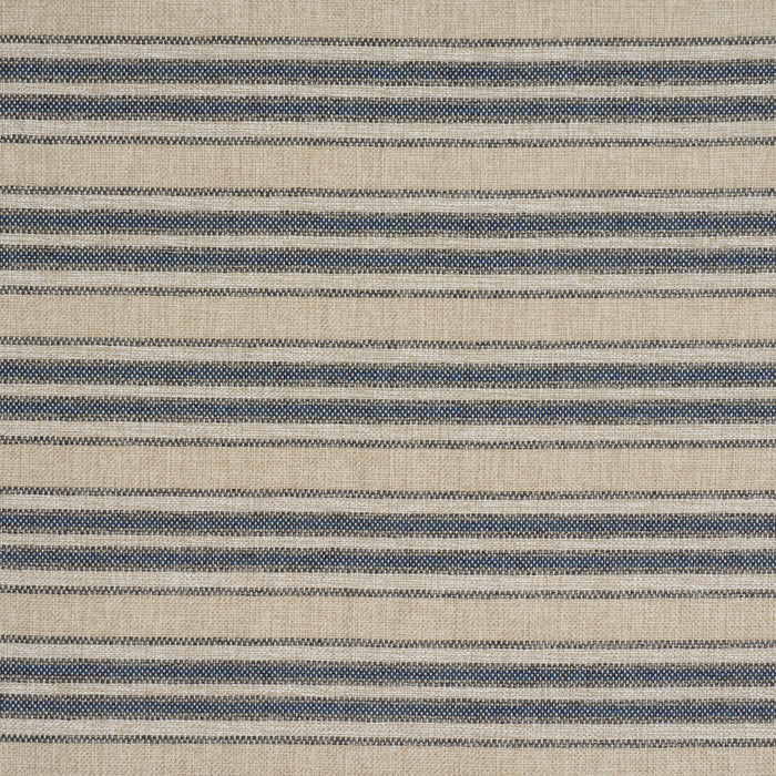 Schumacher Even Keel Outdoor Stripe Navy Fabric 86032