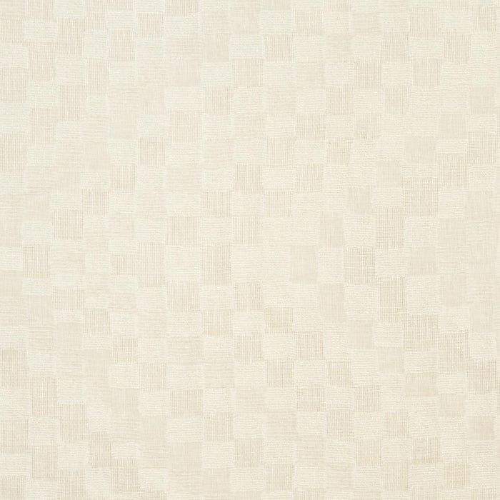 Schumacher Cadence Linen Sheer Ivory Fabric Sample 86040
