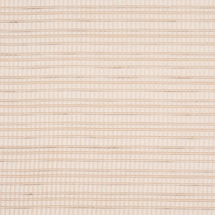 Schumacher Payton Linen Sheer Grid Natural Fabric Sample 86051