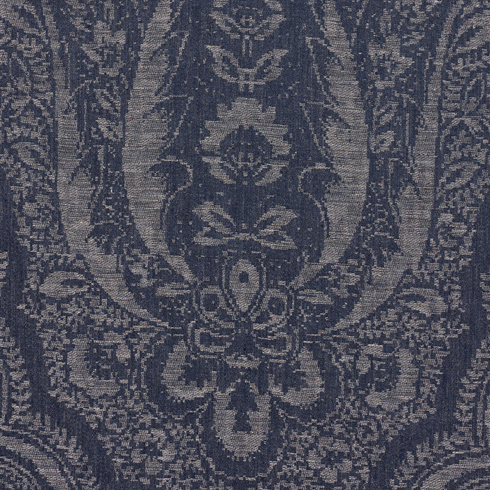Schumacher Amara Paisley Indigo Fabric 86120
