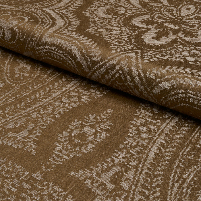Schumacher Amara Paisley Oro Fabric Sample 86121