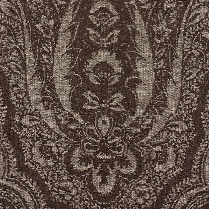 Schumacher Amara Paisley Mocha Fabric 86122