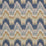 Schumacher Elio Flamestitch Indigo Fabric 86131