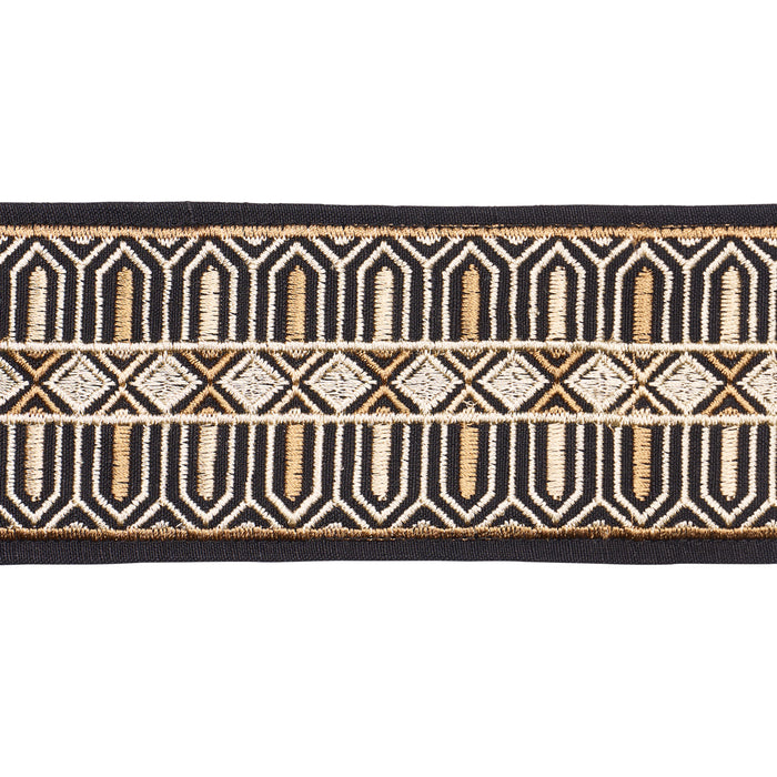 Schumacher Elisabetta Tape Caramel Trim 86141