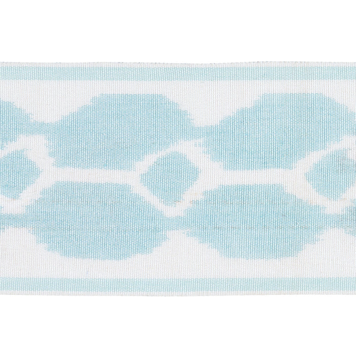 Schumacher Telia Tape Sky Trim Sample 86181