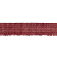 Schumacher Tweed Tape Medium Red Trim 86193