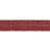 Schumacher Tweed Tape Medium Red Trim 86193