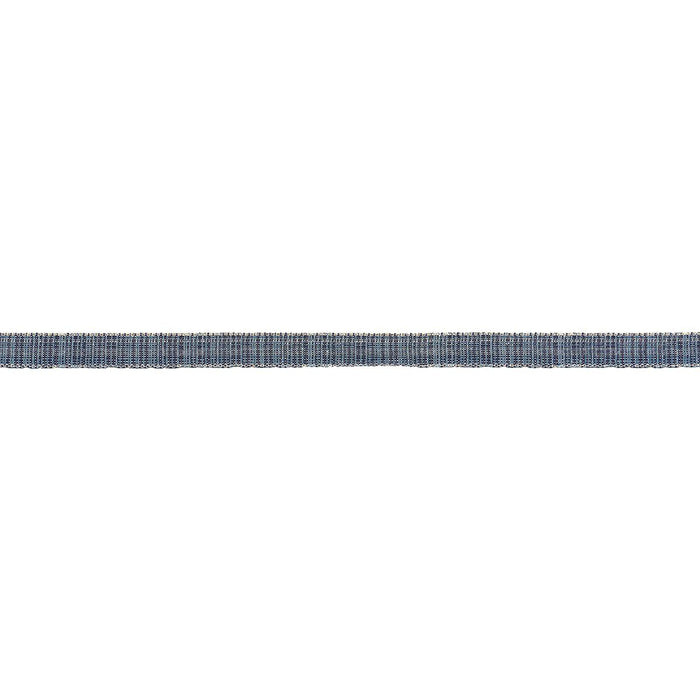 Schumacher Tweed Tape Narrow Indigo Trim 86200