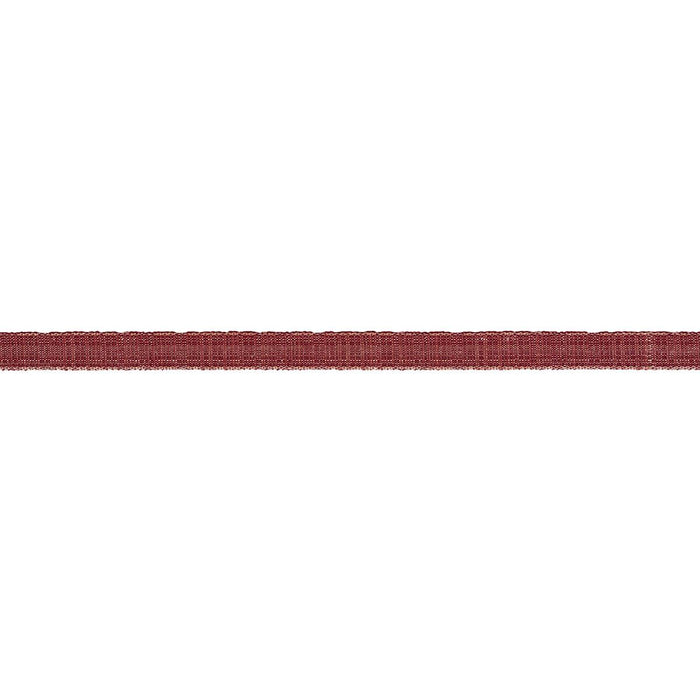 Schumacher Tweed Tape Narrow Red Trim 86205