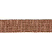 Schumacher Tweed Tape Wide Brown Trim 86214