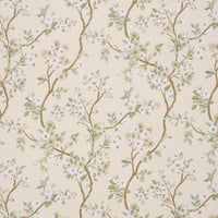 Schumacher Cherry Blossom Citron Fabric 86220