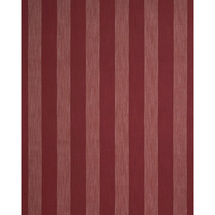Schumacher Universal Stripe Ruby Fabric 86230
