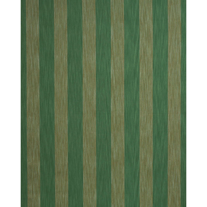 Schumacher Universal Stripe Emerald Fabric 86231