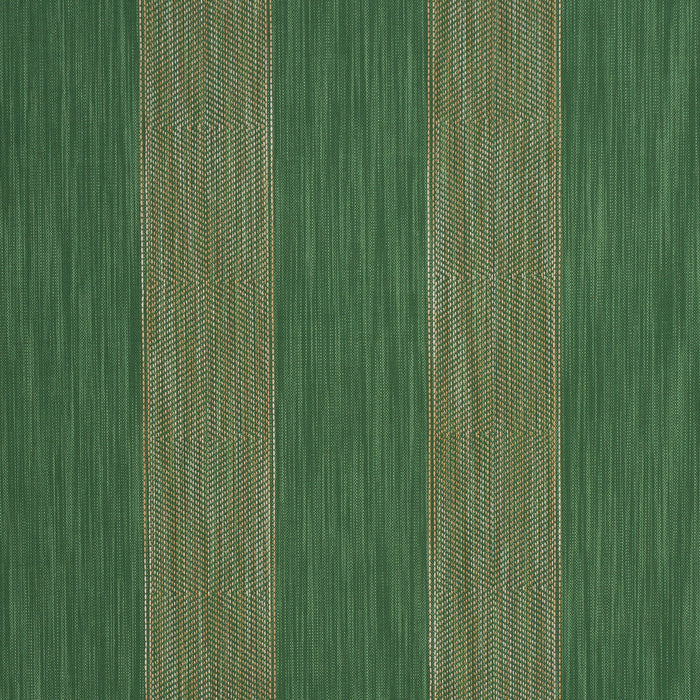 Schumacher Universal Stripe Emerald Fabric 86231