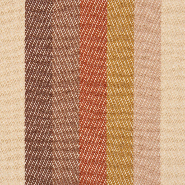 Schumacher Dancing Stripe Cedar Fabric 86240