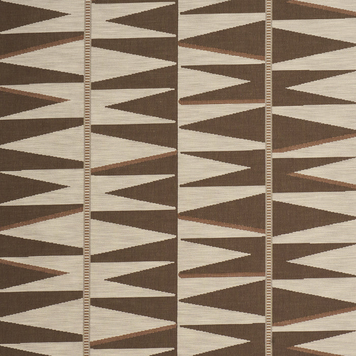 Schumacher Sarita Tapestry Java Fabric Sample 86250
