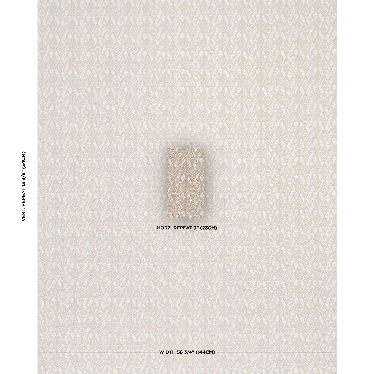 Schumacher Tazzie Performance Ebony Fabric Sample 86270