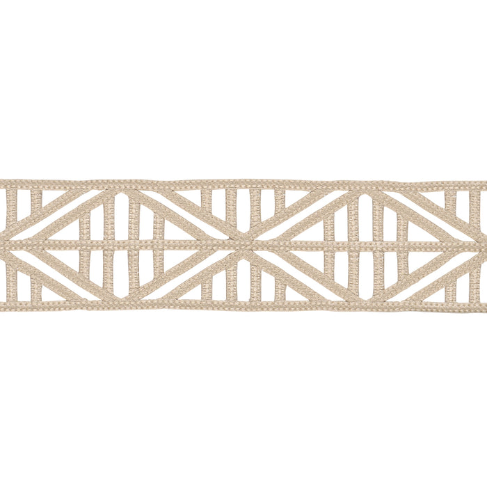 Schumacher Diamond Lattice Taupe Trim 86280