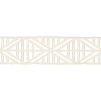Schumacher Diamond Lattice Ivory Trim 86281